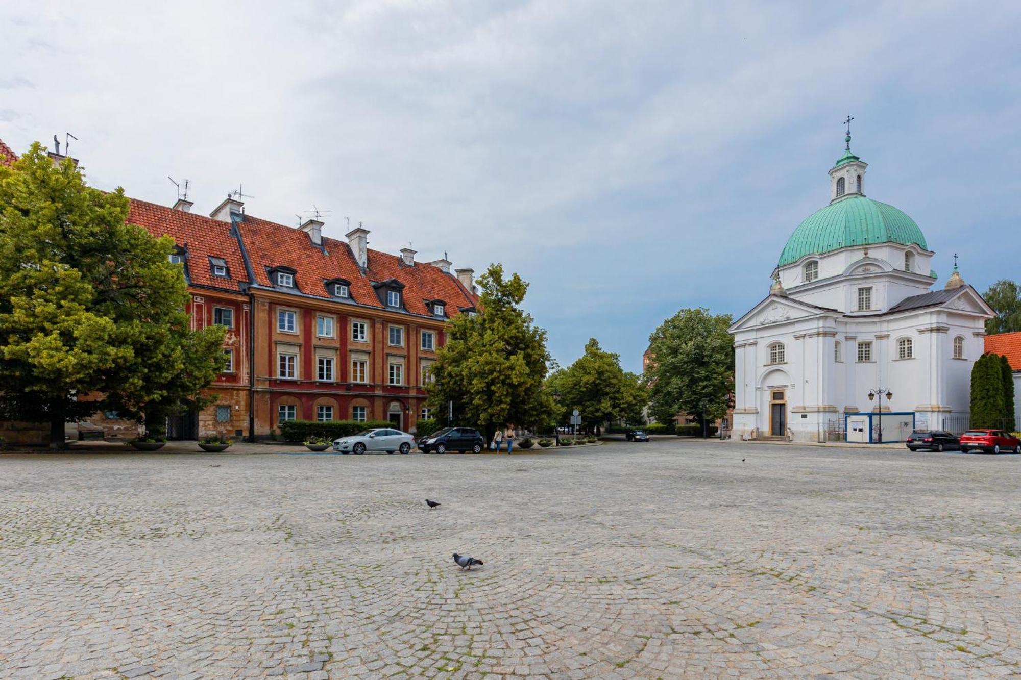 Warsaw New Town Square Apartment For 5 Guests By Noclegi Renters Экстерьер фото